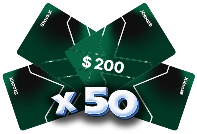 50x StockX Gift Card $200