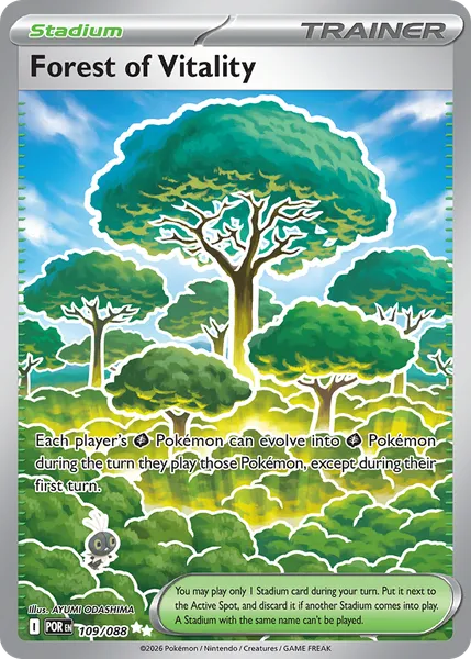Forest of Vitality 109/088 [Holo Ultra]
