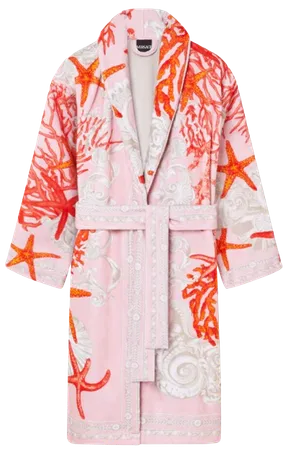 Barocco Sea Bathrobe