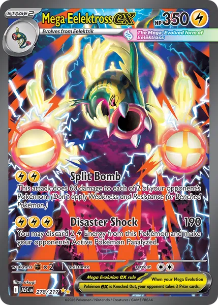 Mega Eelektross ex 278/217 [Holo SIR]