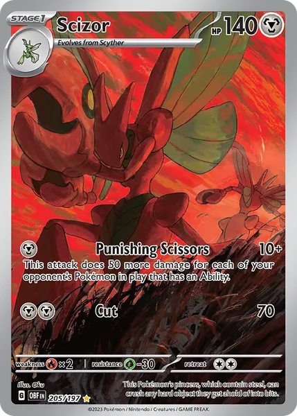 Scizor 205/197 [Holo IR]