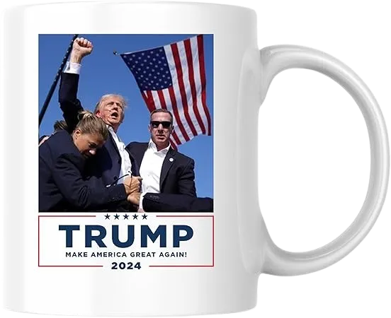 Trump Shot At Coffee Mug