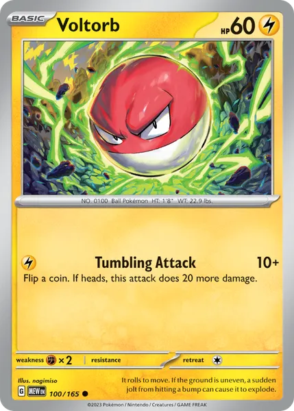 Voltorb 100/165