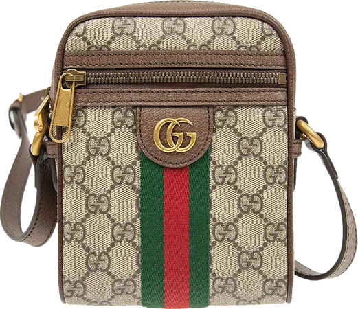 Gucci GG Supreme Ophidia Shoulder Bag 'Beige'