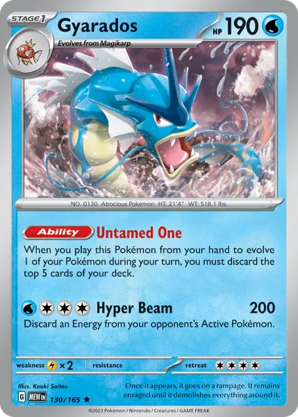 Gyarados 130/165 [Holo]