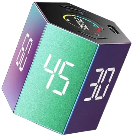 Pomodoro Timer Clock Productivity Timer Cube