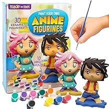 Made By Me Anime Figurines, Arts & Crafts Painting Kit, Small, Multi, 2 Piece