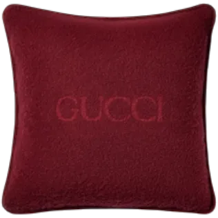 Gucci wool bouclÉ cushion
