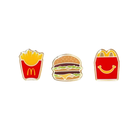 McDonald's Meal Pin Set
