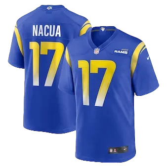 Men's Los Angeles Rams Puka Nacua Nike Royal Home Game Jersey