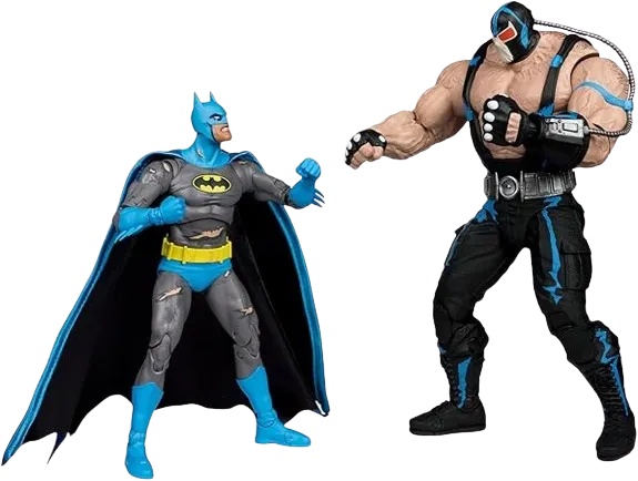 Toys - DC Multiverse Batman vs Bane 7" Action Figure and Mega Figure 2pk