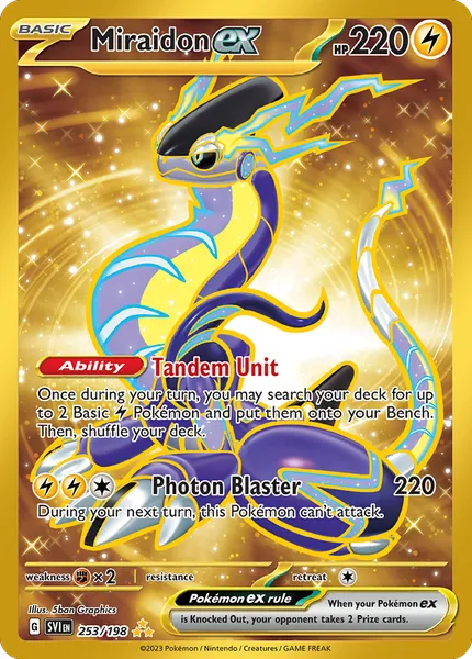 Miraidon ex 253/198 [Holo Hyper]