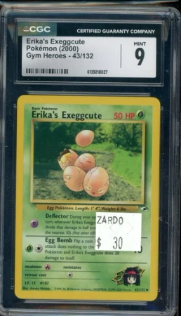 CGC 9 ERIKA'S EXEGGCUTE