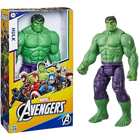 Avengers Marvel Titan Hero Series Blast Gear Deluxe Hulk Action Figure