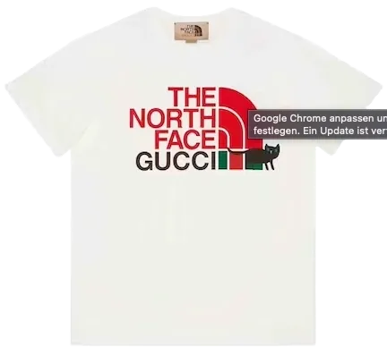 Gucci x The North Face T-shirt