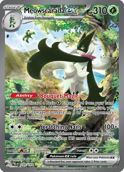 Meowscarada ex 256/193 [Holo SIR]