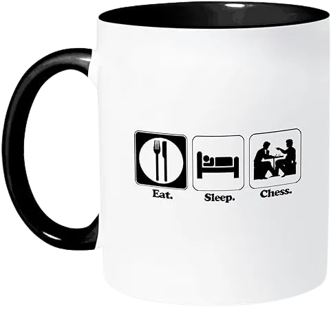 Eat Sleep Chess Mug