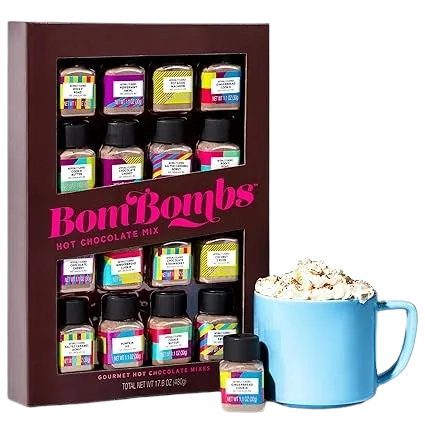 BomBombs Hot Chocolate Mix Gift Set in Mini Bottles