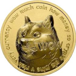 1 oz Gold Round - Dogecoin