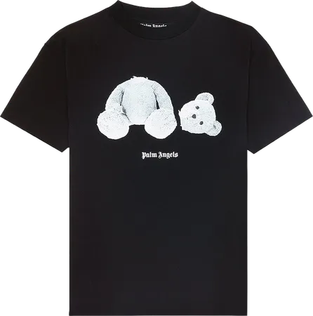 Palm Angels Ice Bear Tee 'Black/White'
