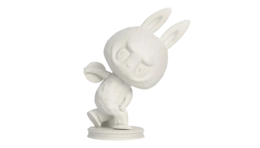 Labubu Art Discus Thrower Figure