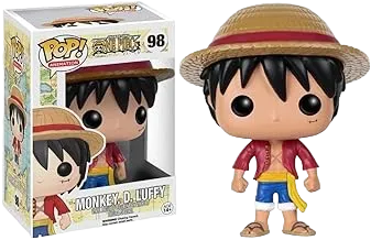 Funko POP Anime: One Piece Luffy Action Figure,Multicolor