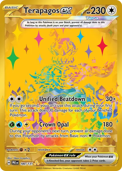 Terapagos ex 180/131 [Holo Hyper]