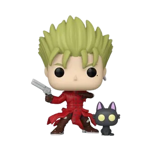 Trigun - Vash w/ Kuroneko Funko Pop!