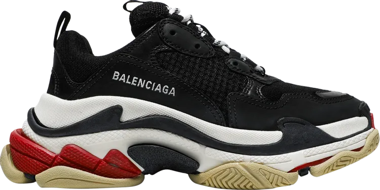 Balenciaga Wmns Triple S Sneaker 'Black Red'