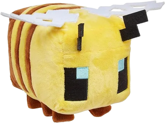 Minecraft Basic 8-inch Plush Bee Stuffed Animal Figure