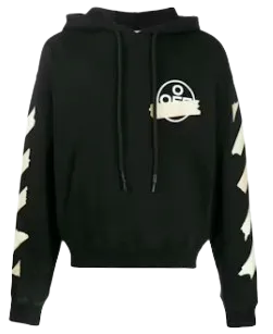 Tape Diag Arrows Hoodie