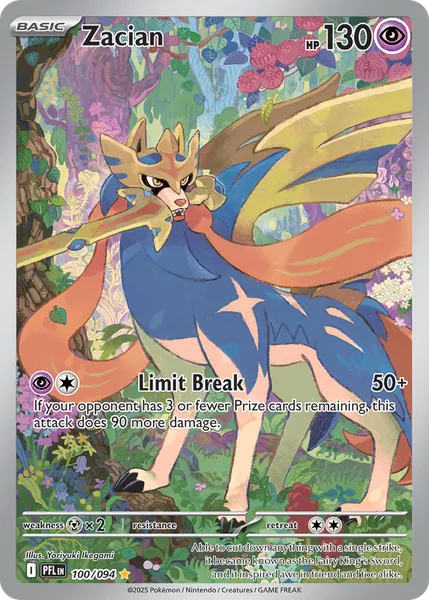 Zacian 100/094 [Holo IR]