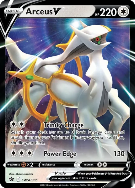 Arceus V SWSH306 [Holo]