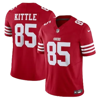 Men's San Francisco 49ers George Kittle Nike Scarlet Vapor F.U.S.E. Limited Jersey