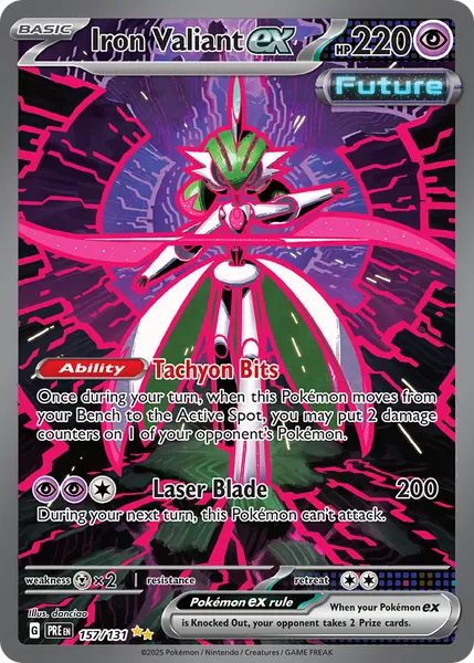 Iron Valiant ex 157/131 [Holo SIR]
