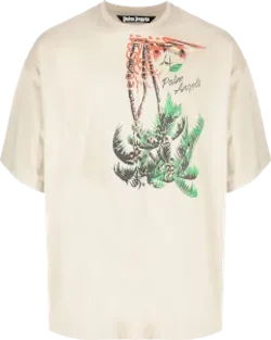 Palm-print T-shirt