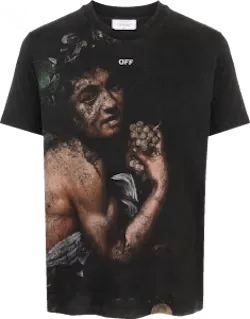 Bacchus-print T-shirt