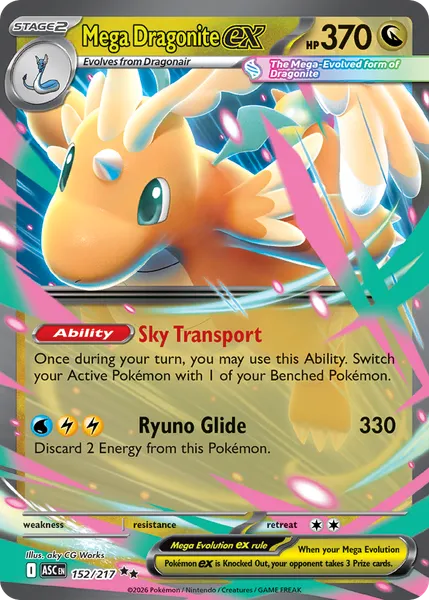 Mega Dragonite ex 152/217 [Holo]
