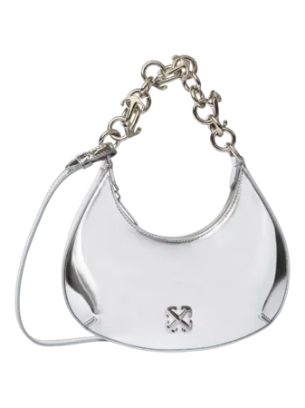Mirror Silver Hemisphere Bag