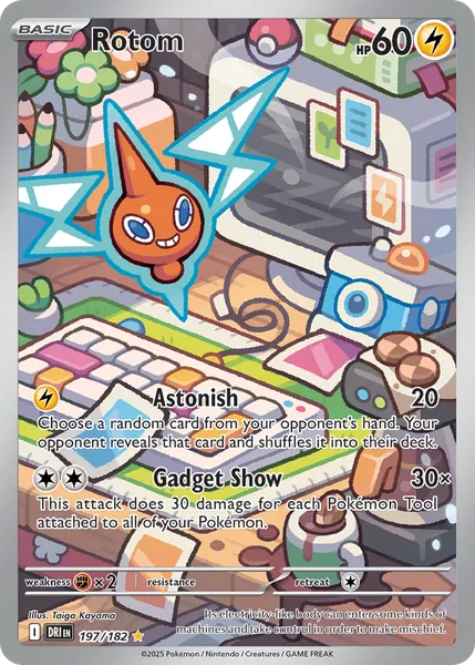 Rotom 197/182 [Holo IR]