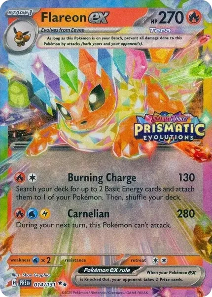 Flareon ex [Stamped] 14