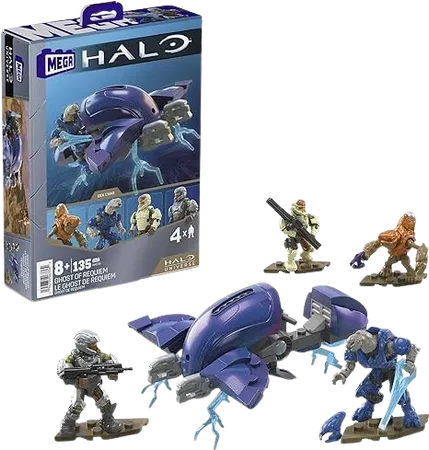Halo Toy Building Set Ghost of Requiem with 135 Pieces