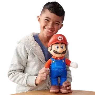 Official The Super Mario Bros. Movie Mario Poseable Plush