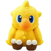 Final Fantasy Knitted Chocobo Plush