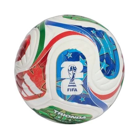 adidas World Cup 2026 Mini Ball - White/Royal/Red