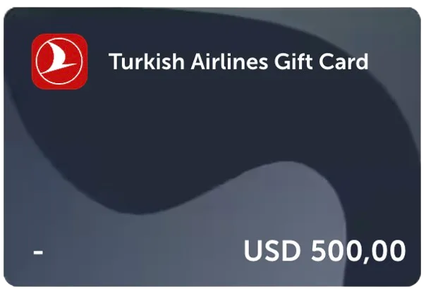 $500 Turkish Airlines Gift Card