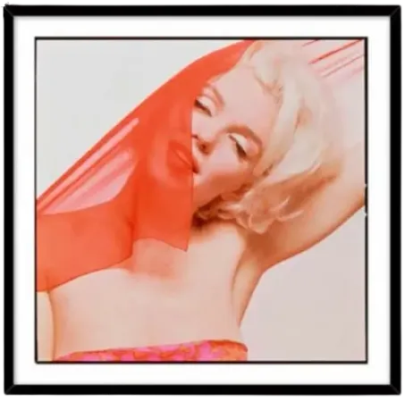 Marilyn Monroe Red Scarf Photograph