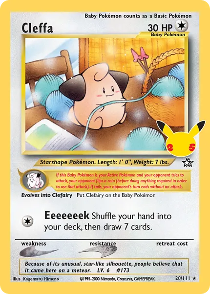 Cleffa 20 [Holo Classic]