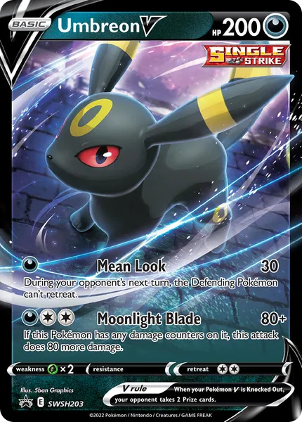 Umbreon V SWSH203 [Holo]