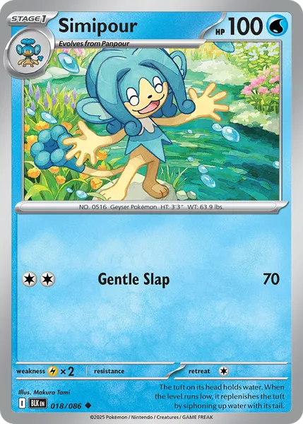 Simipour 018/086 [Master Ball Reverse Holo]